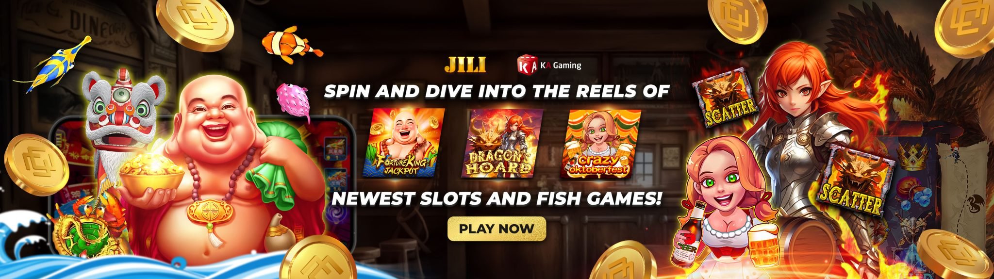 Colourful slot game reels on the 63php platform for Filipino players